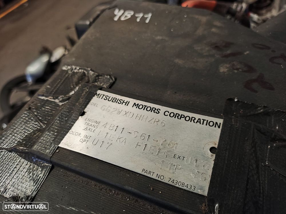 Motor Completo Mitsubishi 4B11 PHEV 2.0i Hibrido Plug-in Hybrid - 2