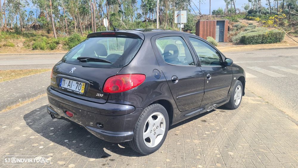 Peugeot 206 1.1 Black & Silver II - 4
