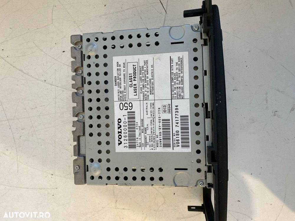 Radio cd player cu jack HU-650 VOLVO XC70 31260000 36050141 36050295 31260312 - 4