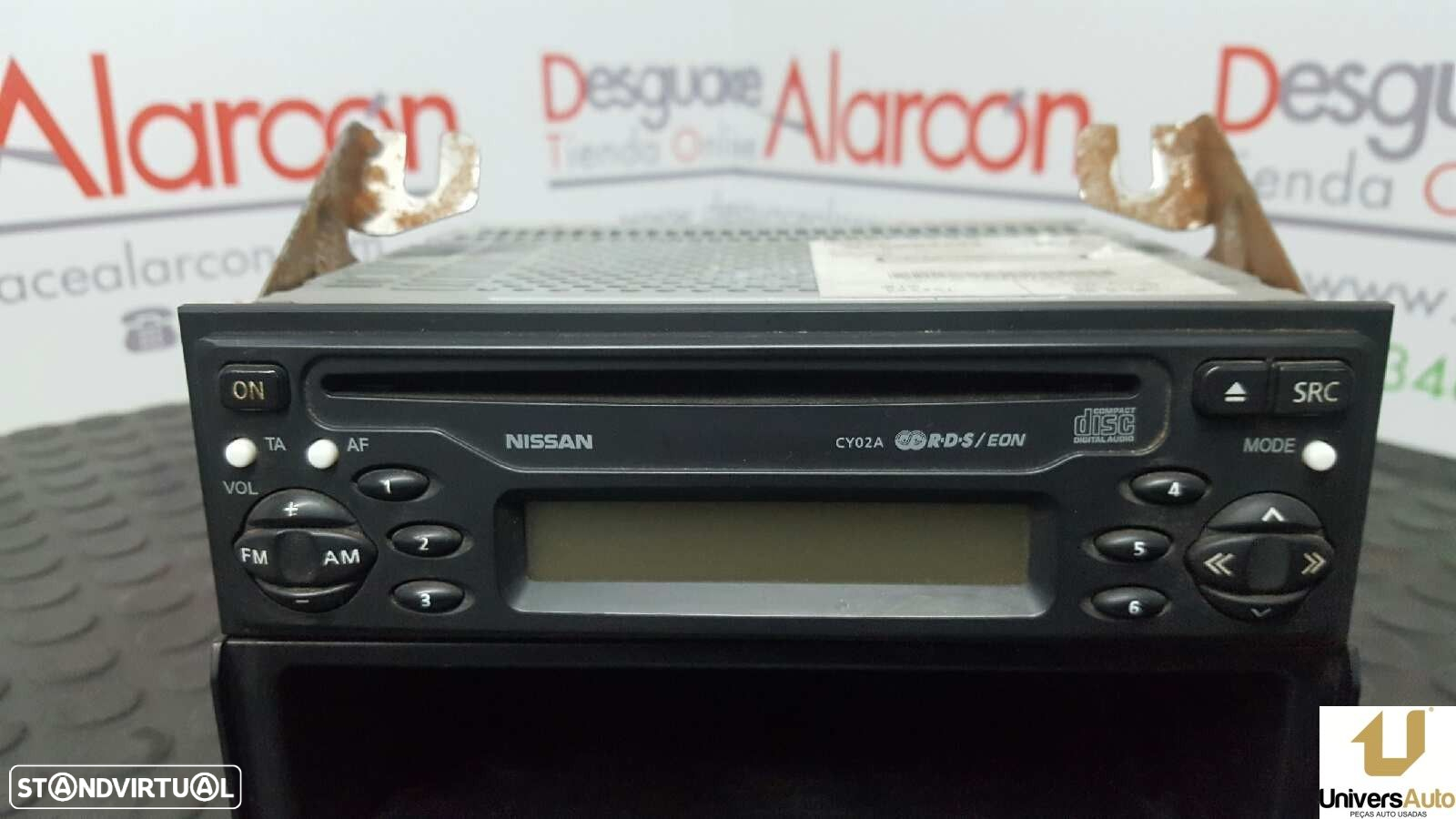 SISTEMA AUDIO / RADIO CD NISSAN NAVARA PICK-UP (D40M) DOBLE CAB SE 4X4 - 6