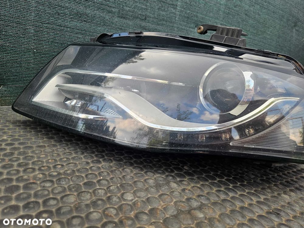 Lampy 8K0941003G 8K0941004G Lampa Reflektor Lewy Prawy Przod Przednie Bi Xenon Skretne Przetwornica EU Audi A4 B8 - 9