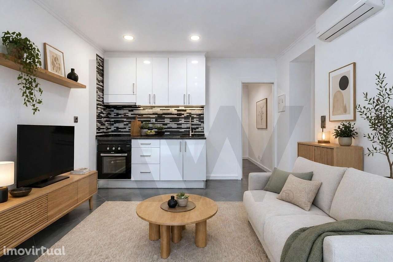 Apartamento T0+1 totalmente remodelado em Campolide - Grande imagem: 2/23