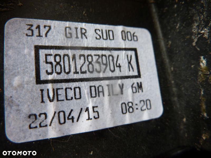 IVECO DAILY mechanizm zmiany biegów 58012883904 - 2