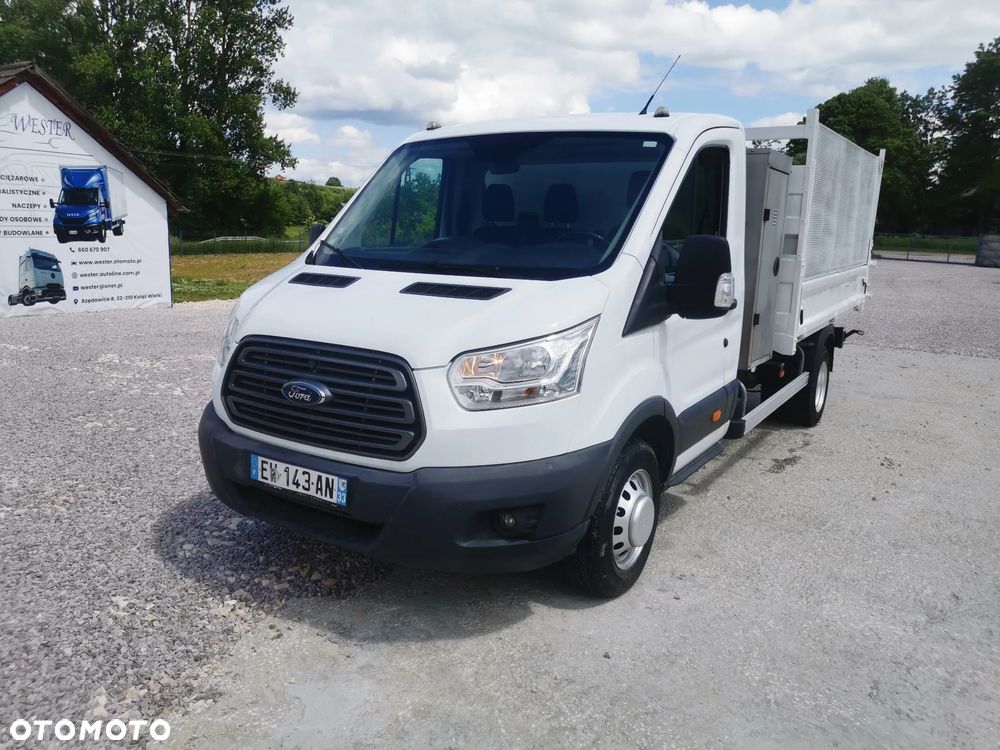 Ford Transit 2.0-170KM Wywrotka blizniak Klima Niski przebieg kiper do 3,5t tranzit - 14