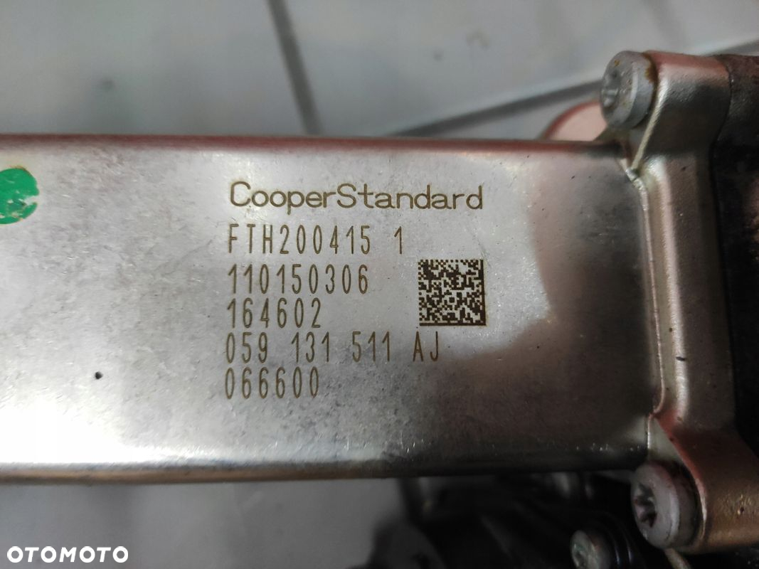 AUDI A7 4G 3.0TDI CRT CHŁODNICA SPALIN EGR CHŁODNICZKA 059131511AJ ORYGINAŁ - 12