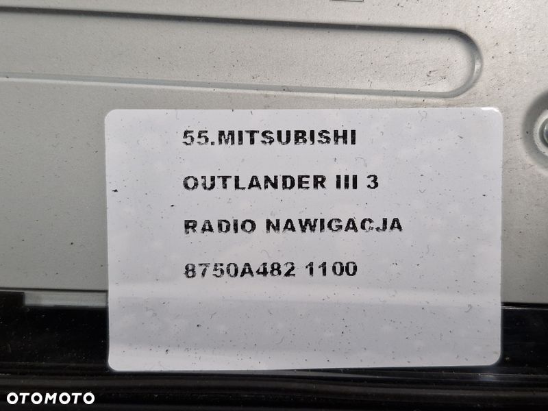 mitsubishi outlander 3 iii radio nawigacja navi 8750a482 - 5