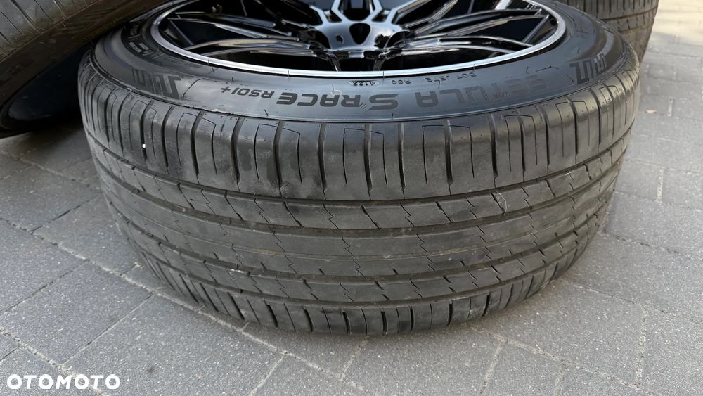 Kola r21 5x130 275/45 ET48 10.5J audi q7 sq7 porsche cayenne volkswagen vw touareg DOTZ Black alufelgi LongBeach - 19