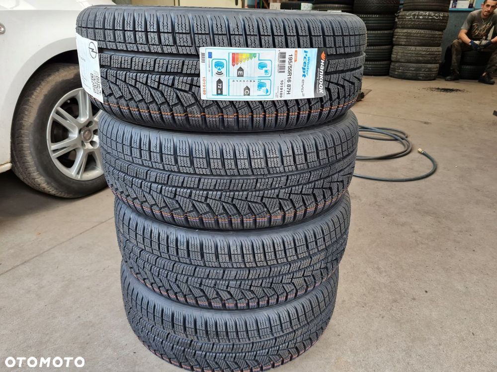 2x HANKOOK Winter Icept evo2 W320 195/55R16 NOWE - 6