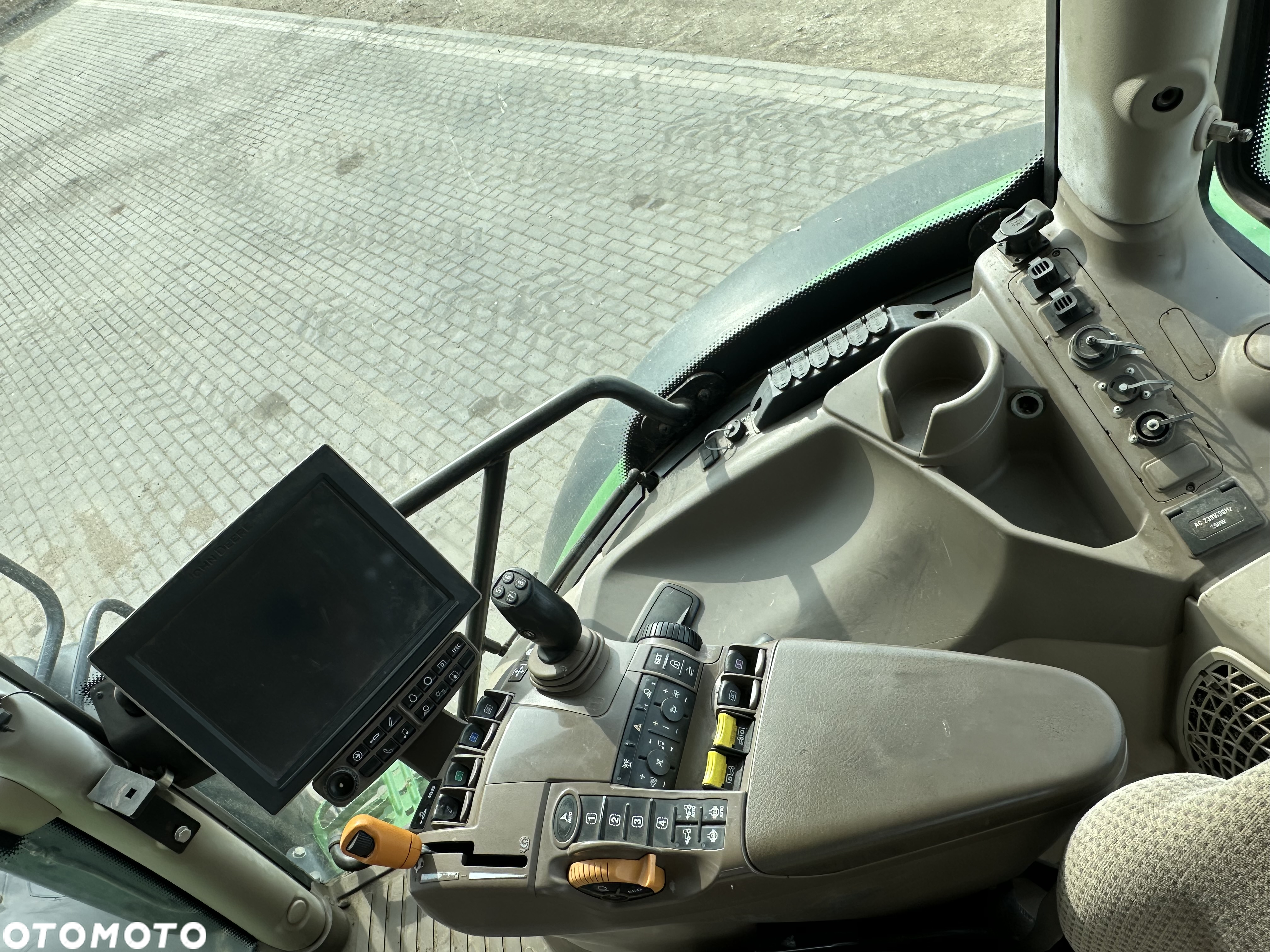 John Deere 6155r GPS aktywacja antena - 6