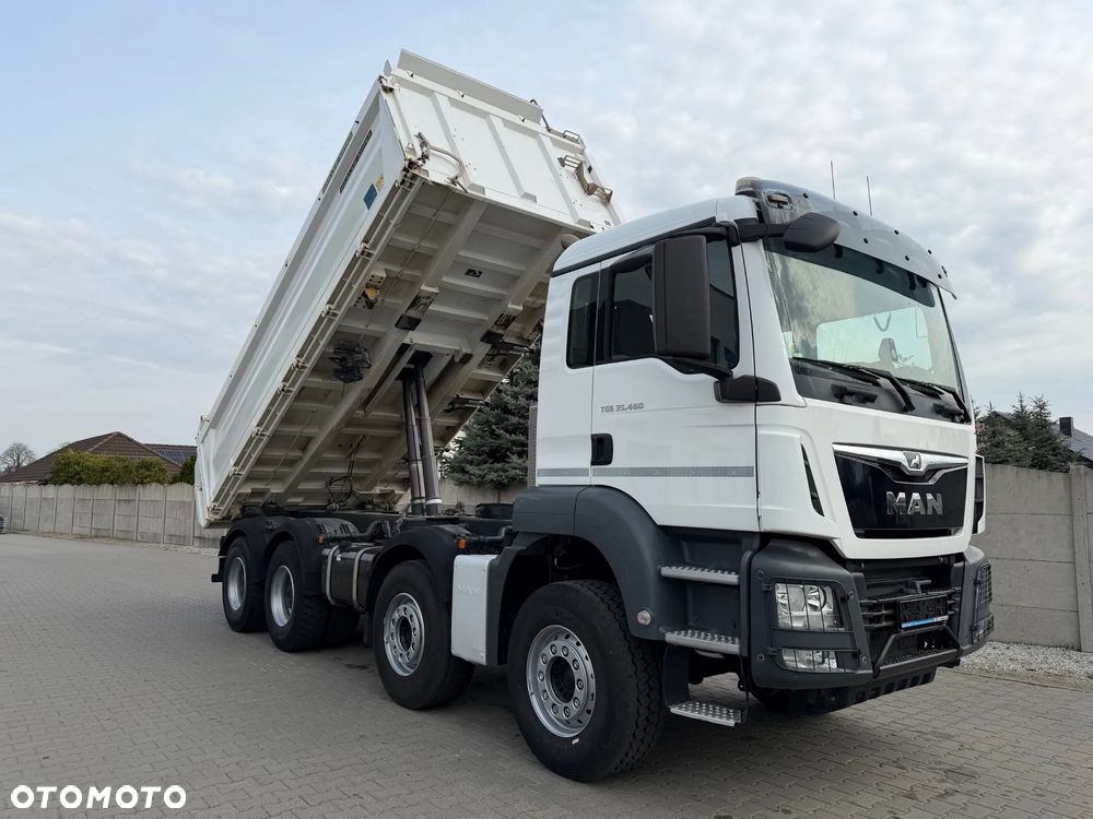 MAN TGS 35.460/8x4/MANUAL/WYWROTKA/ MEILLER KIPPER/ BORDMATIC - 12