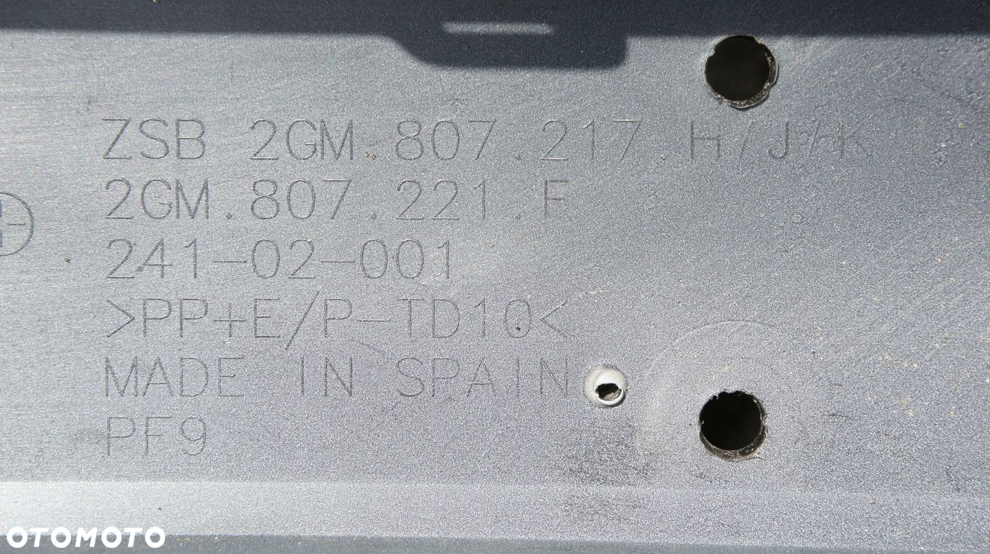 PRZEDNI ZDERZAK ATRAPA PRZEDNIA GRILL VW T-CROSS LIFT 2GM - 11
