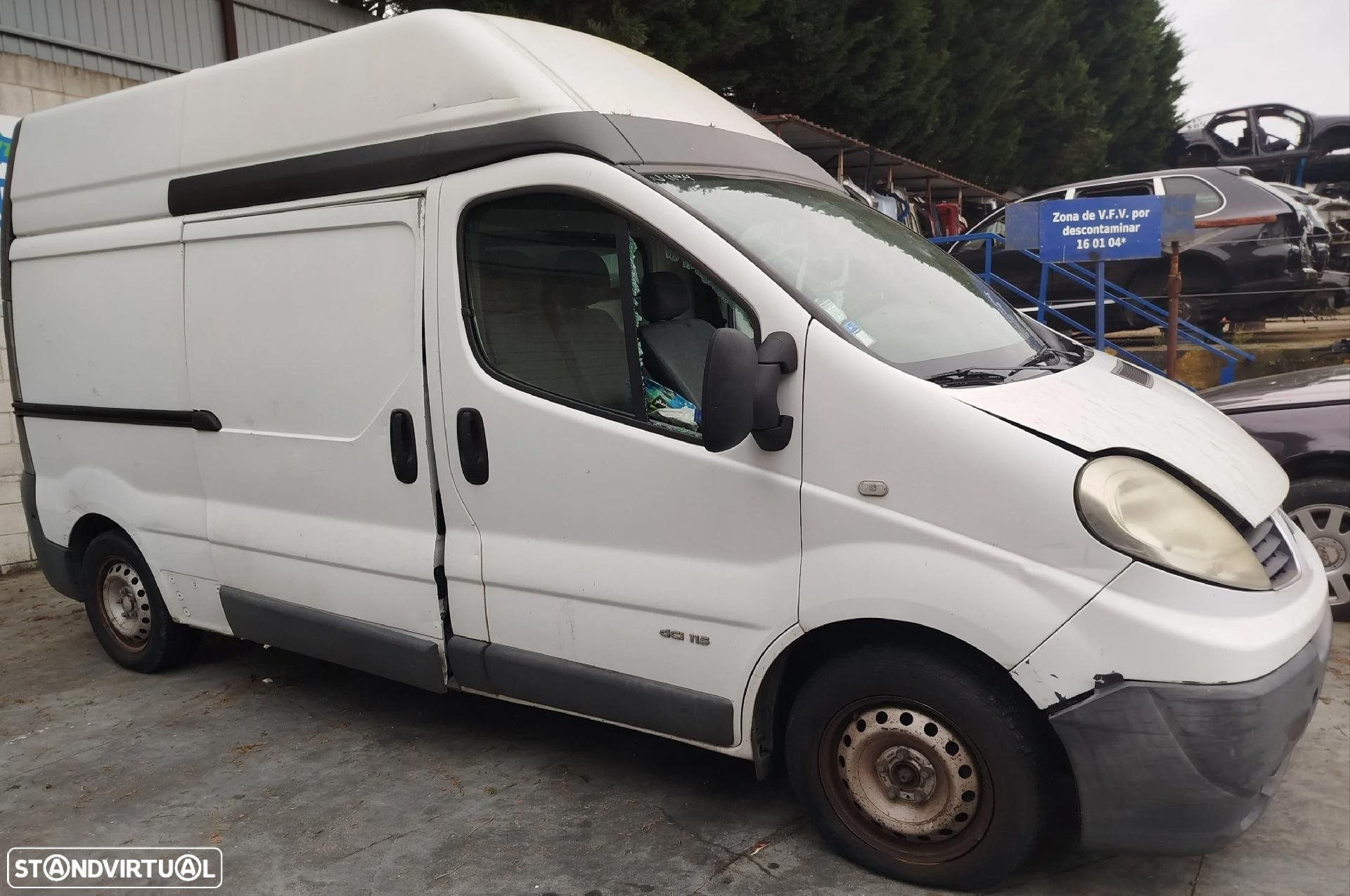 Para peças RENAULT Trafic II Chassis (EL) - 3