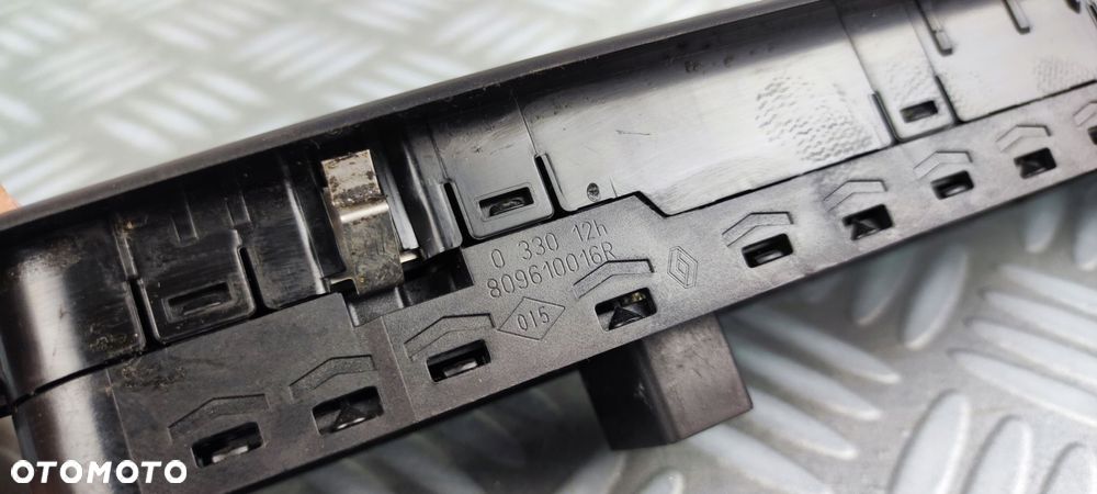 panel przełącznik szyb lusterek lewy przód kierowcy RENAULT SCENIC III 3 EU - 6