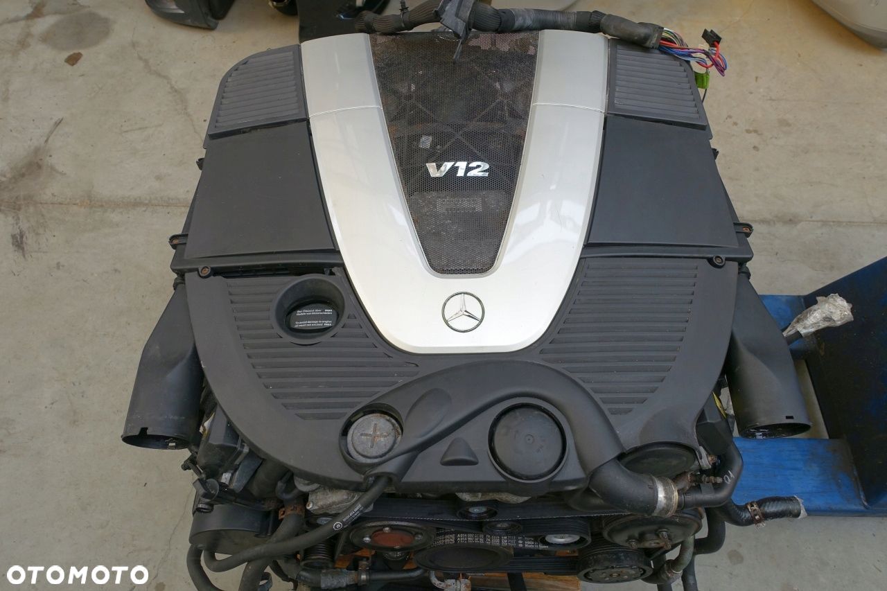 Mercedes w220 w215 silnik 5.5 275 V12 Biturbo S65 AMG 275950 kompletny SWAP - 1