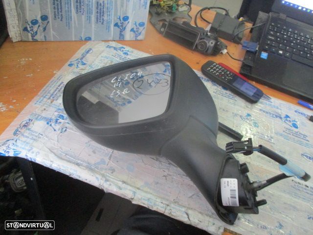 Espelho 963025724R RENAULT CLIO 4 2014 ESQ ELETRICO 7 PINOS RENAULT CLIO 4 FASE 1 2016 1.5DCI 75CV 5P BRANCO - 1