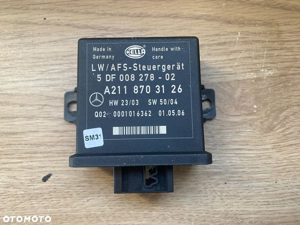 Moduł Sterownik Skrętu Świateł Mercedes W211