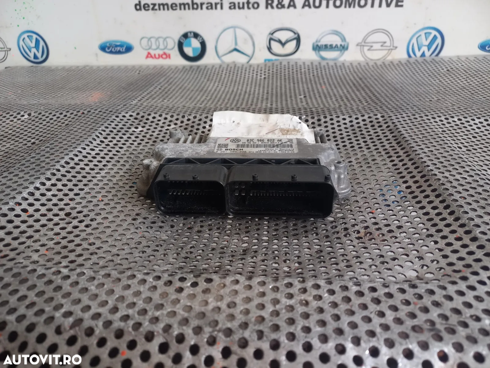 Calculator Motor ECU Vw Seat Skoda 1.4 Tsi Motor CAX Cod 03C906022AK Golf Jetta Touran Tiguan Caddy Etc. - 2