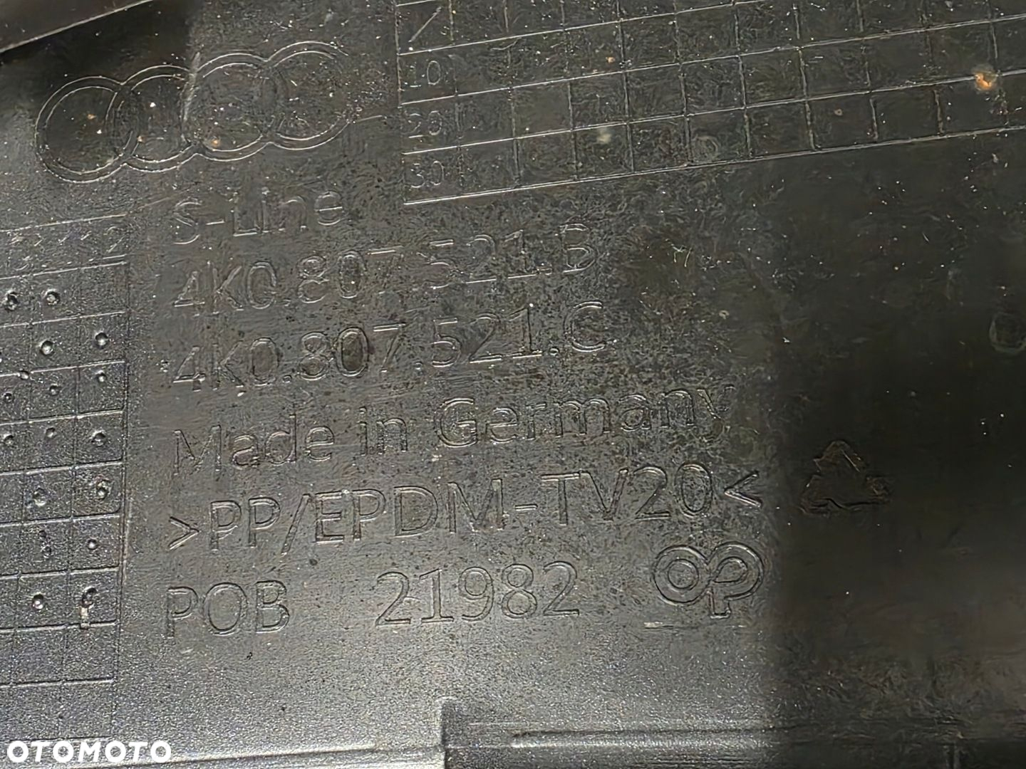 ZDERZAK TYŁ TYLNY AUDI A6 C8 KOMBI S-LINE AVANT 4K9807511C 4K9807511D - 10