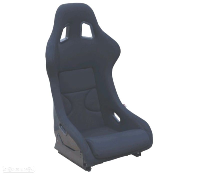 KIT BAQUET BACKET FIXA SPEEDWAY PRETA ESTILO EVO - 3