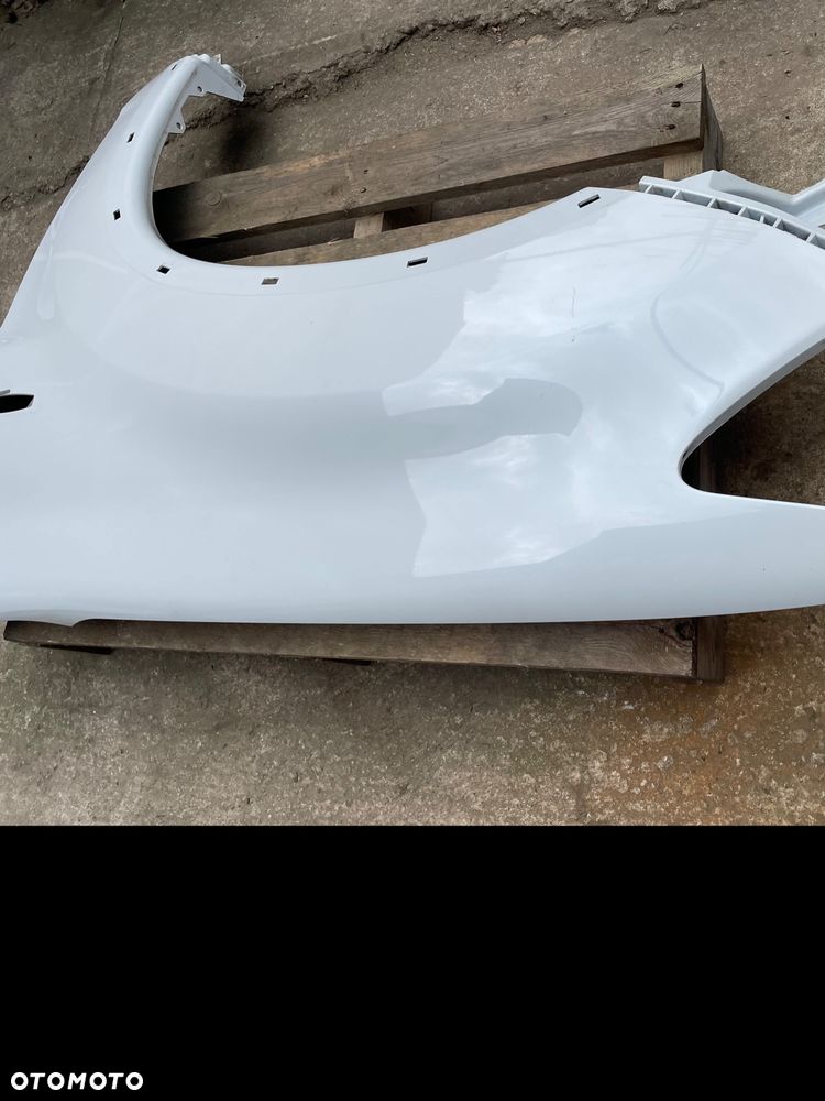 MITSUBISHI ASX I 10-16 BŁOTNIK PRZÓD LEWY PRZEDNI 5220D923 BIAŁY W KOLOR - 13