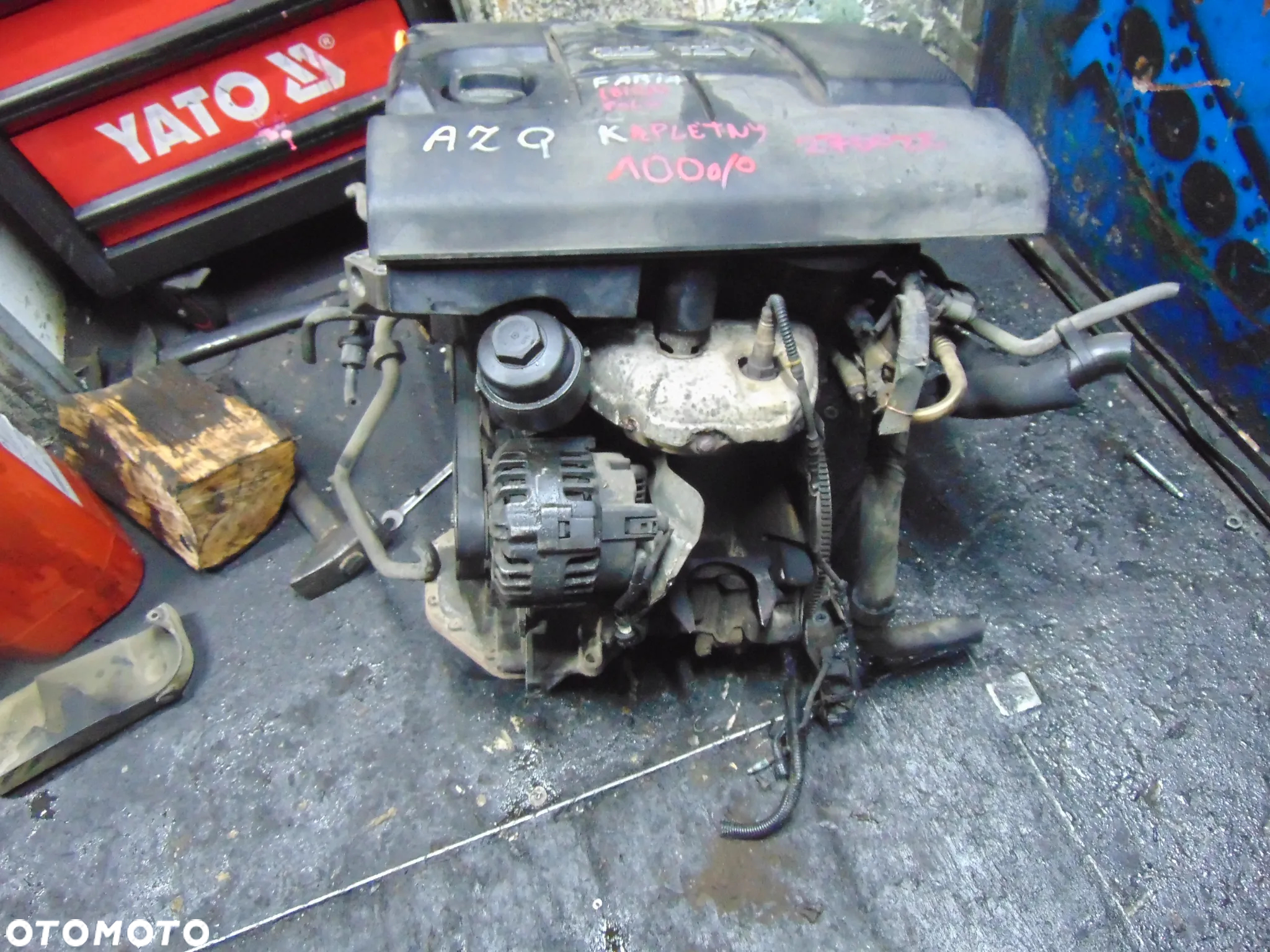 Silnik Skoda fabia seat ibiza 1,2 12 v kompletny - 2