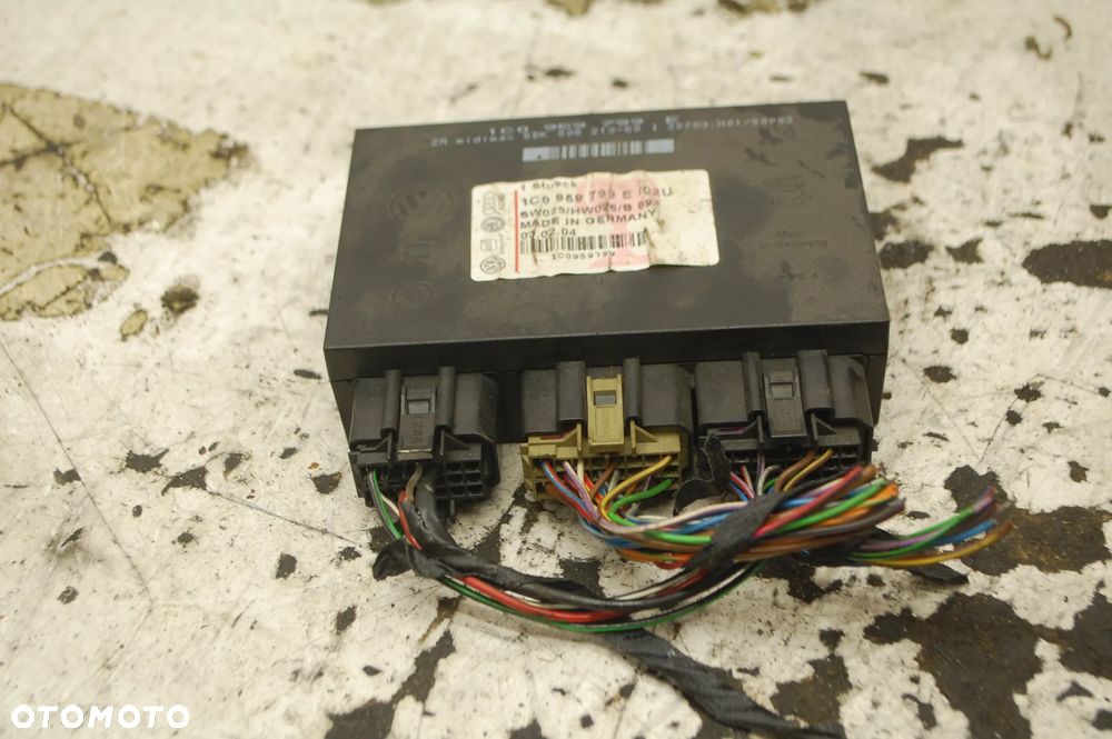 MODUŁ KOMFORTU 1C0959799E SEAT LEON I 1.4 TOLEDO II VW SKODA - 1