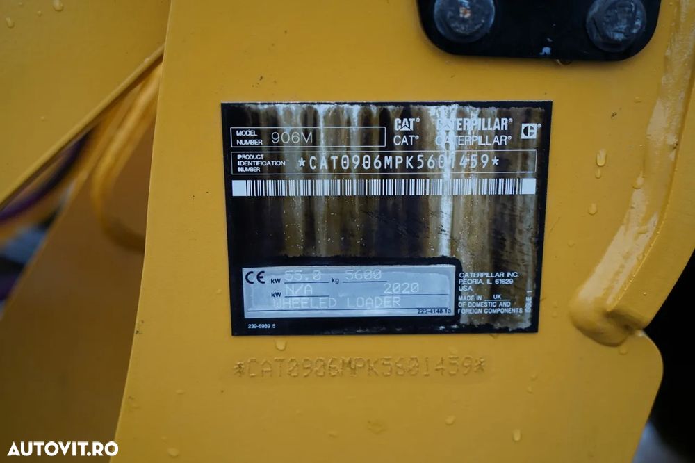 Cat 906 M / ÎNCĂRCĂTOR FRONTAL / 2020 - 36