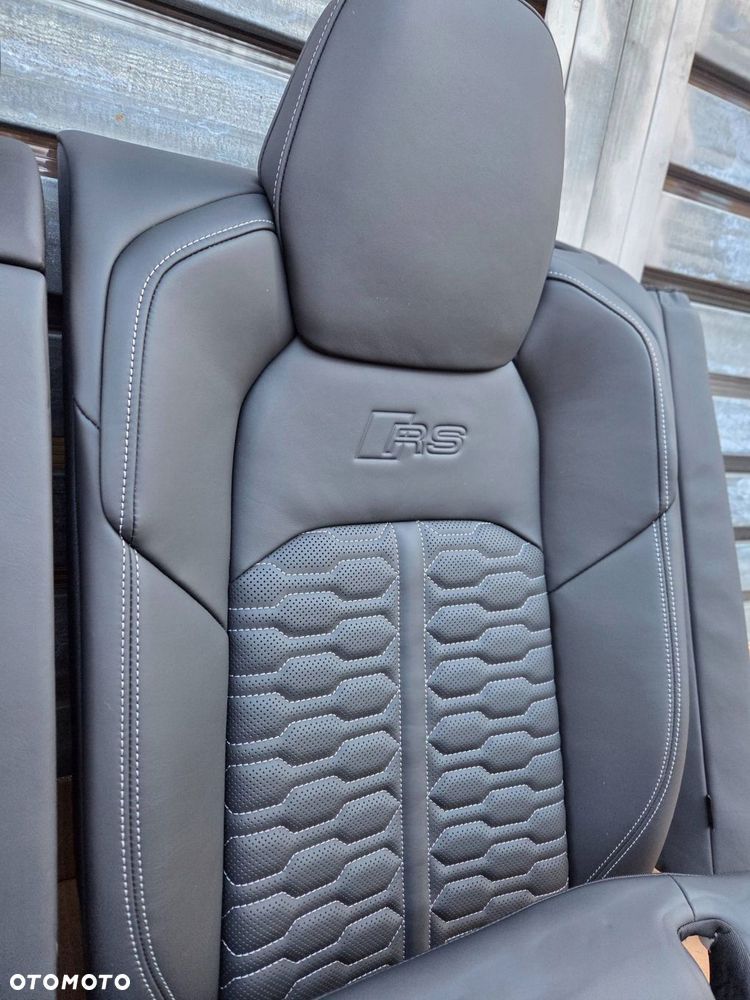 audi rs7 c8 4k fotele kanapa boczki dywaniki komplet jak nowy - 16