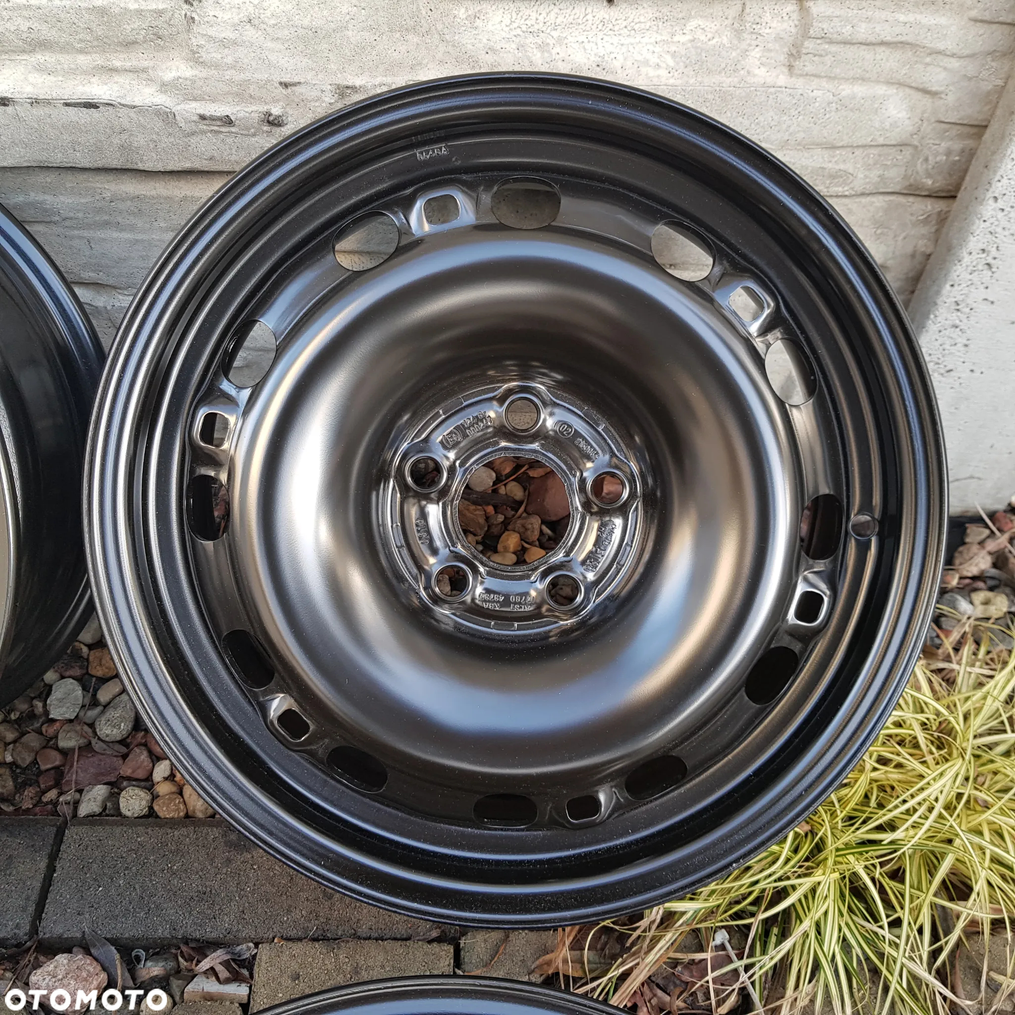 4x 6x15 ET38 5x100 Nowy komplet felg stalowych VW,SKODA, AUDI, SEAT - 4