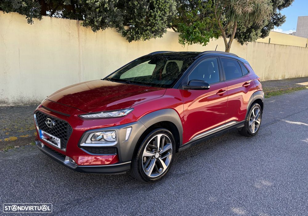 Hyundai Kauai 1.0 T-GDi Premium Pele/Tec.Vermelho - 12