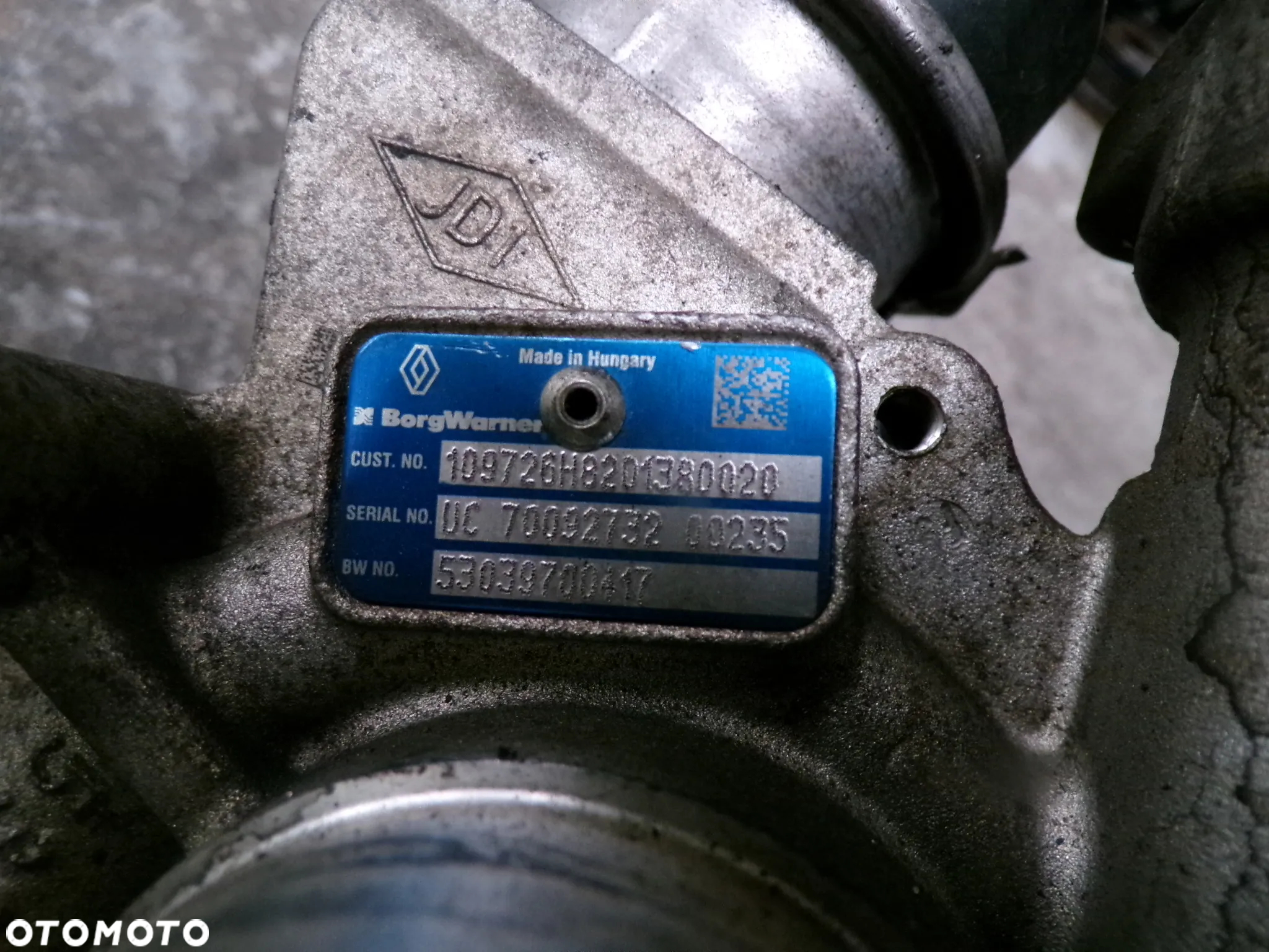 Turbina Master movano 2.3 DCI 2019r. 53039700417 - 4