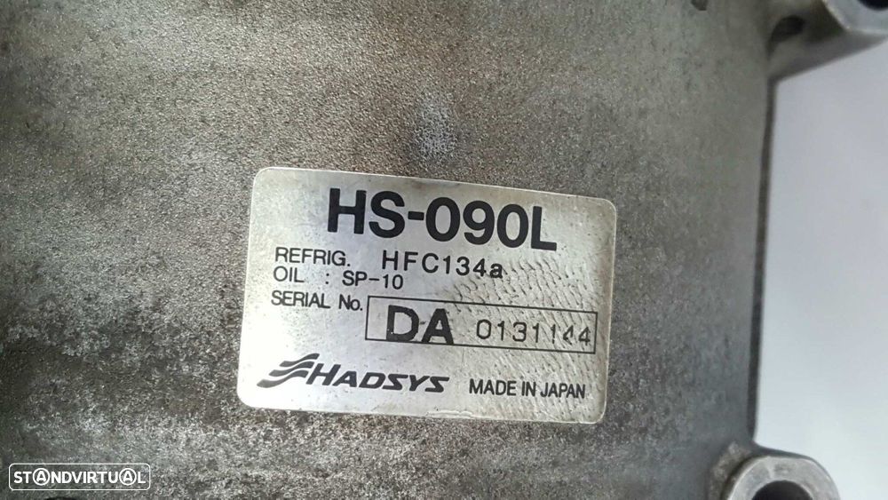 COMPRESSOR DE AR CONDICIONADO HONDA CIVIC BERLINA .5 (MA/MB) 1.5 VTEC-E (MA9) - 6