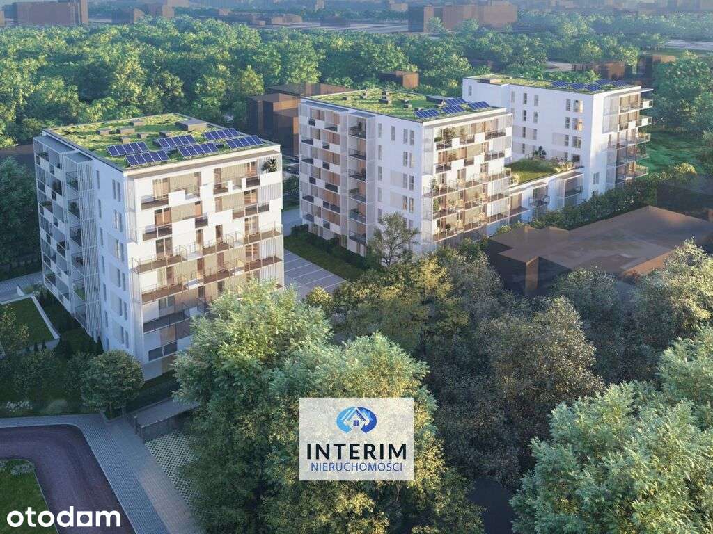 2 pokoje 33,64 m² | balkon | Grunwald | nowe