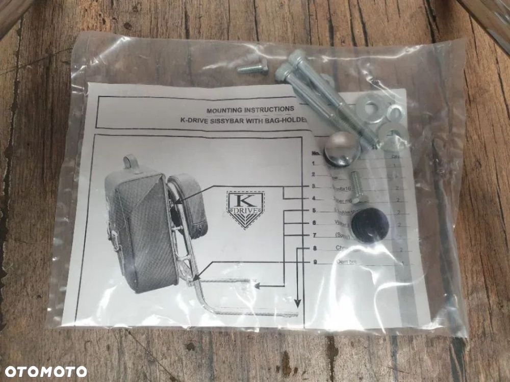 Oparcie pasażera sissy bar Suzuki VL800 Volusia / C800 - 3