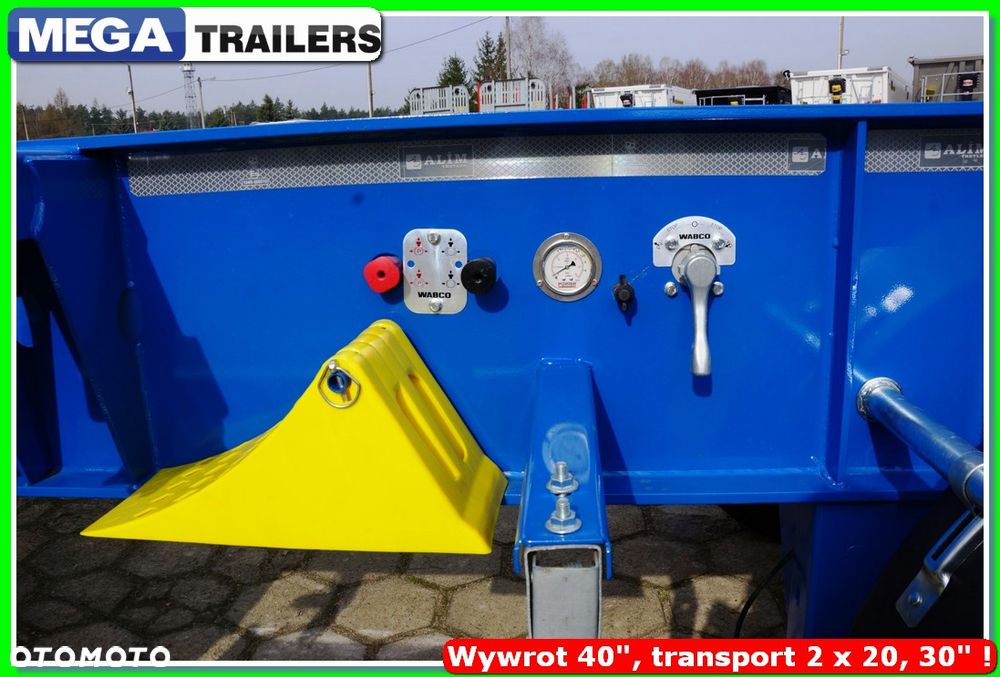 Mega 65 m³ wywrotka na kontener 40 Ft / do 44,0 T DMC zestawu !!! - 20