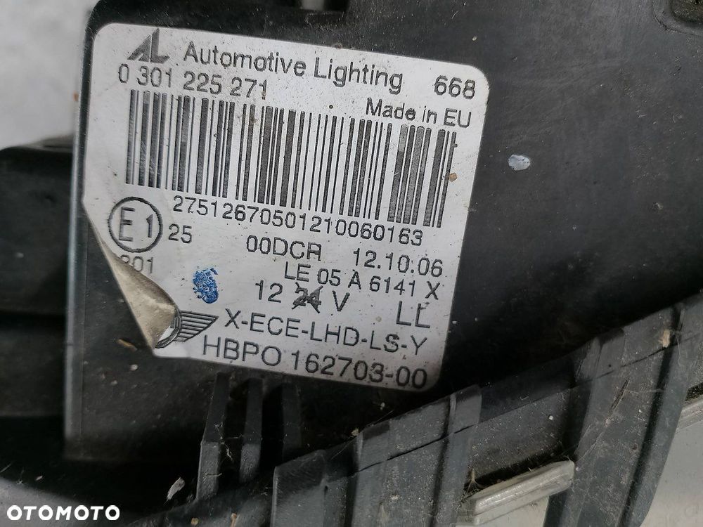 LAMPA PRZÓD LEWA MINI COOPER S ( 01-06 ) 162703-00 0301225271 - 4