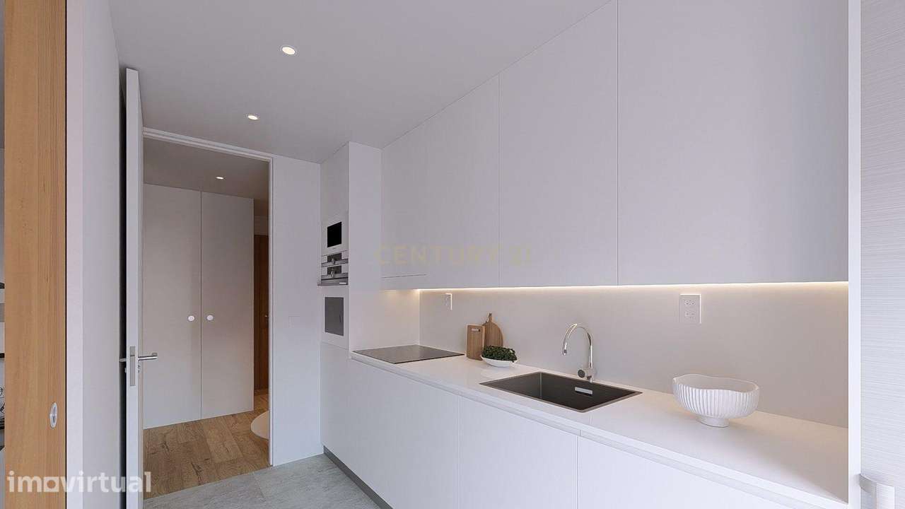 Condomínio do Sobreiro | T2 com 99m2 em Matosinhos, Senhora da Hora, j - Grande imagem: 3/37