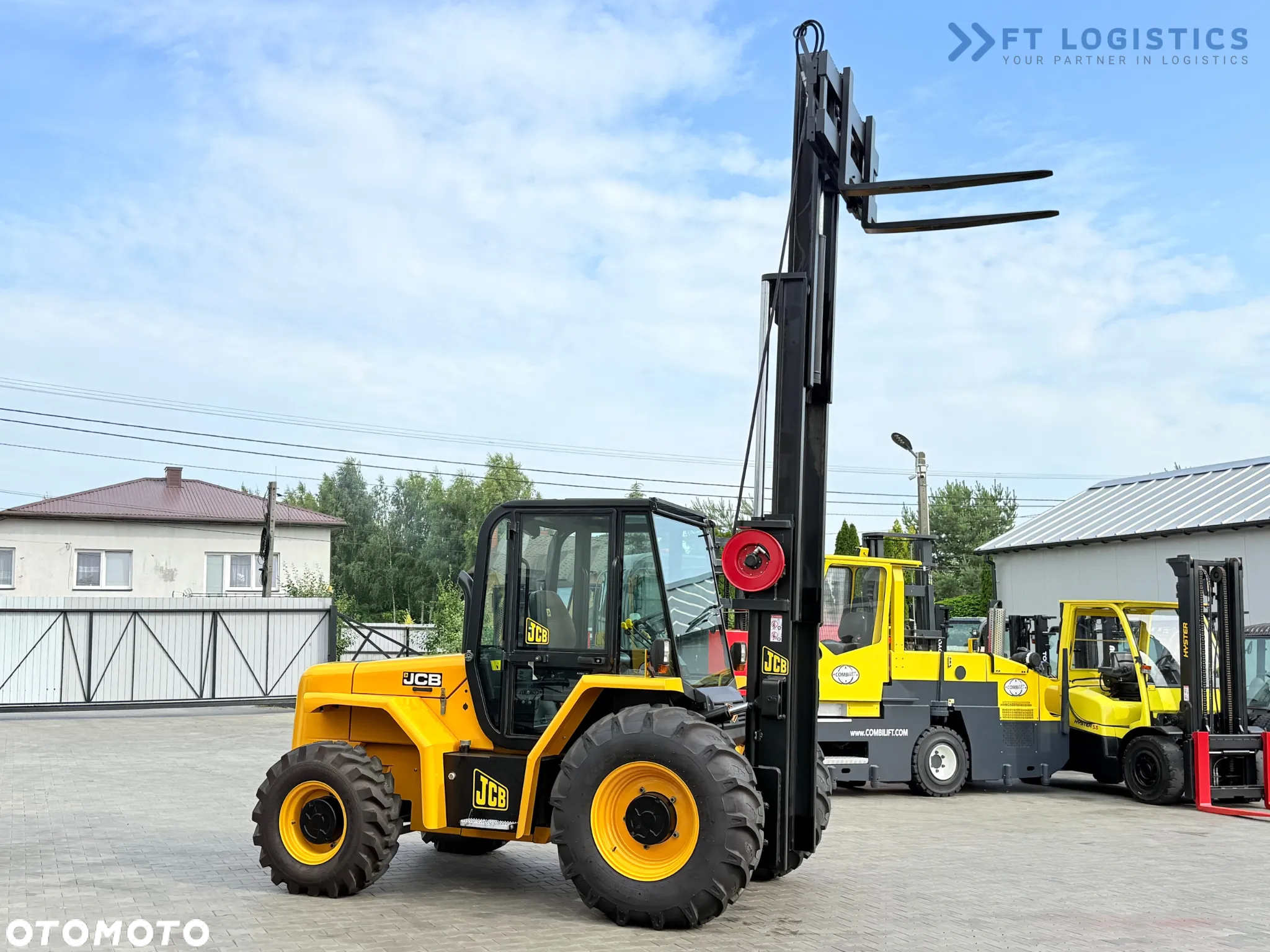 JCB 940 / DIESEL / TRIPLEX 4500MM / POZYCJONER / PRZESÓW WIDEŁ / 4T / NOWE OPONY / JAK NOWY - 31