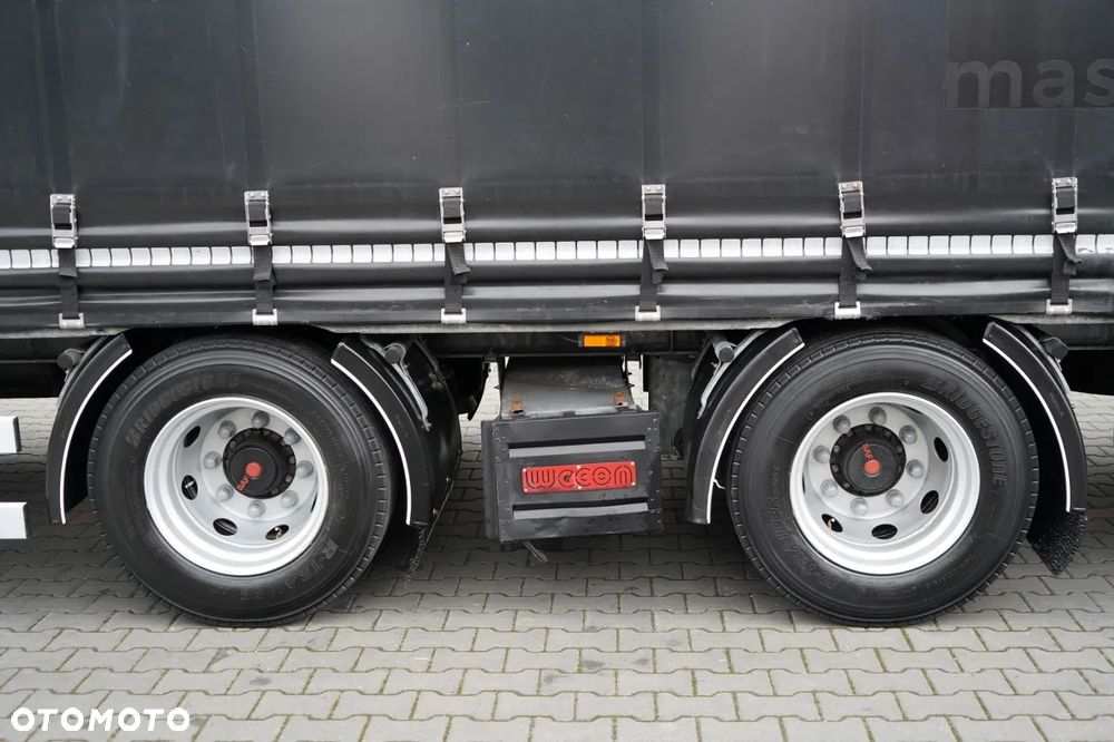 DAF XG 480 / ZESTAW TANDEM / 120 M3 / PRZEJAZDOWY /  OŚ PODNOSZONA / KLIMA POSTOJOWA /  WECON  / SAF / 2023 R - 23