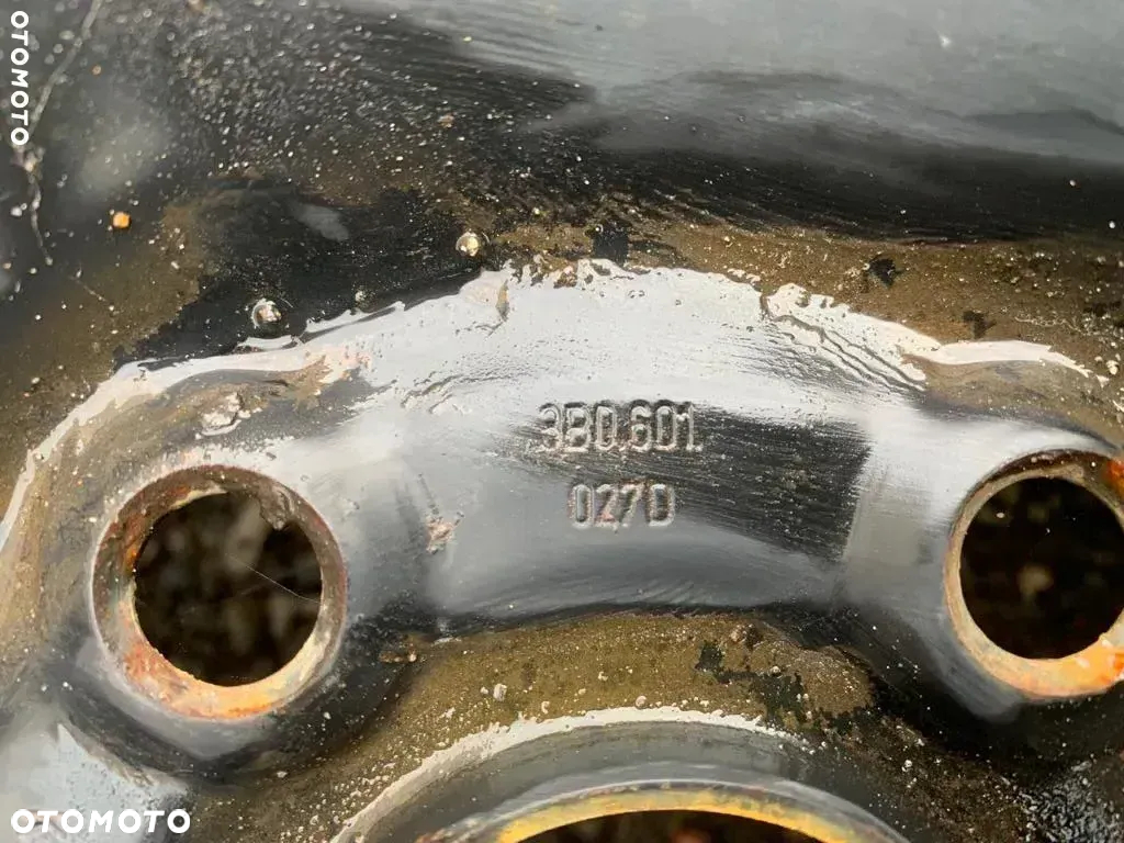 VW KOŁO ZAPASOWE 15 6J ET37 5x112 FELGA STALOWA 3B0601027D OPONA MICHELIN PRIMACY 3 195/65/R15 VW AUDI SEAT SKODA PASSAT B5 A4 B5 - 2