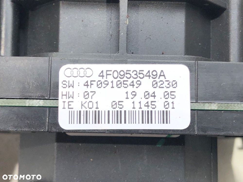 PRZEŁĄCZNIK ZESPOLONY - 85.00 PLN - AUDI A6 C6 (4F2) 2004 - 2011 2.4 130 kW [177 KM] benzyna 2004 - 6