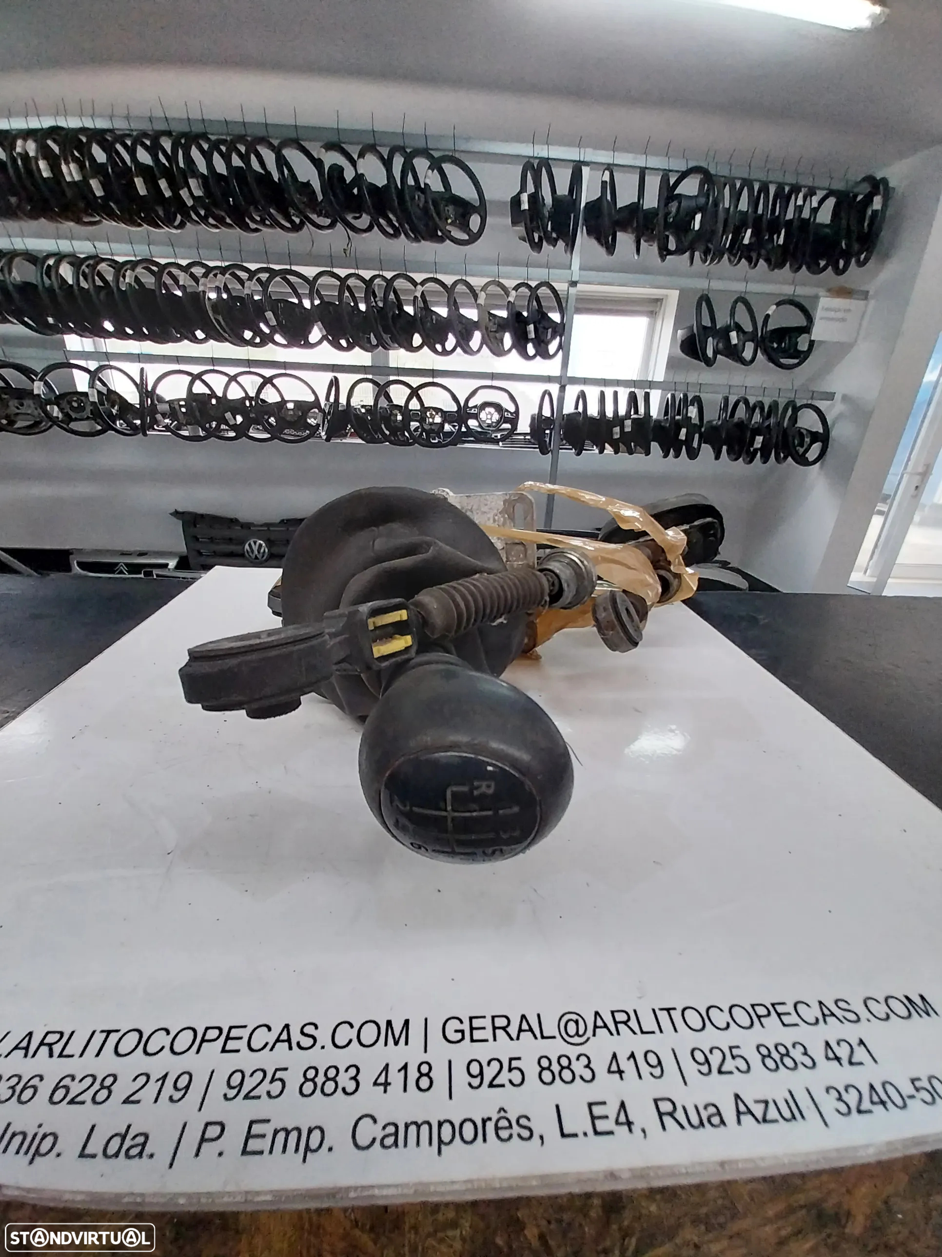 Selector mudanças Renault Trafic ano 2008 - 2