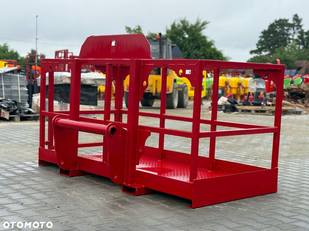 Kosz wysokościowy narzędziowy roboczy ładowarki teleskopowej kołowej JCB Manitou Merlo Class Case - 8