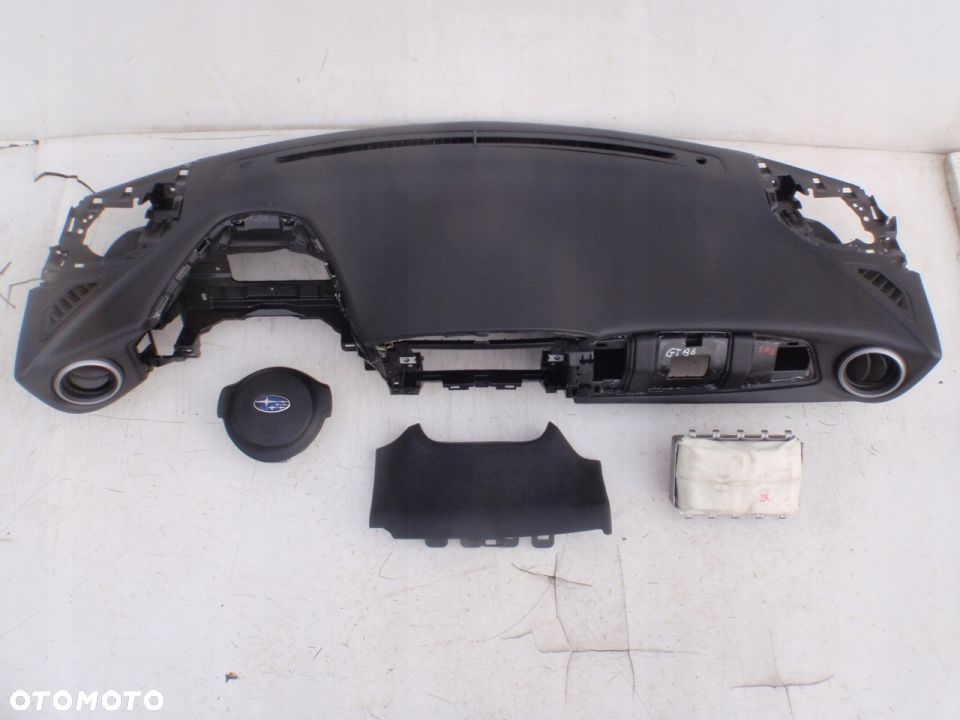 SUBARU BRZ DESKA KONSOLA KOKPIT PULPIT PÓŁKA PARAPET AIRBAG PODUSZKI POWIETRZNE KIEROWCY PASAŻERA KOLANOWA KOLAN POD KOLANA naprawa regeneracja Raz2 !!! - 1