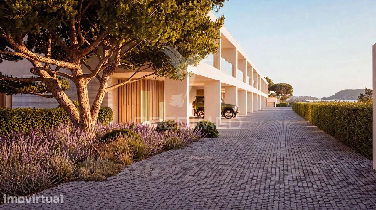 Moradia T3 junto à praia e golf, vista mar, Praia del Rey - Grande imagem: 4/25