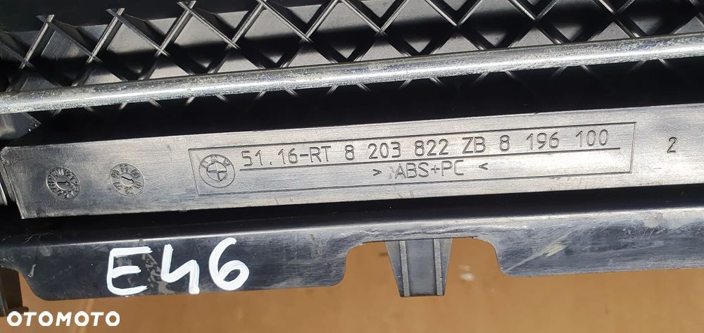 Schowek półka pasażera BMW 3 E46 8196111 8196100 8203822 - 6