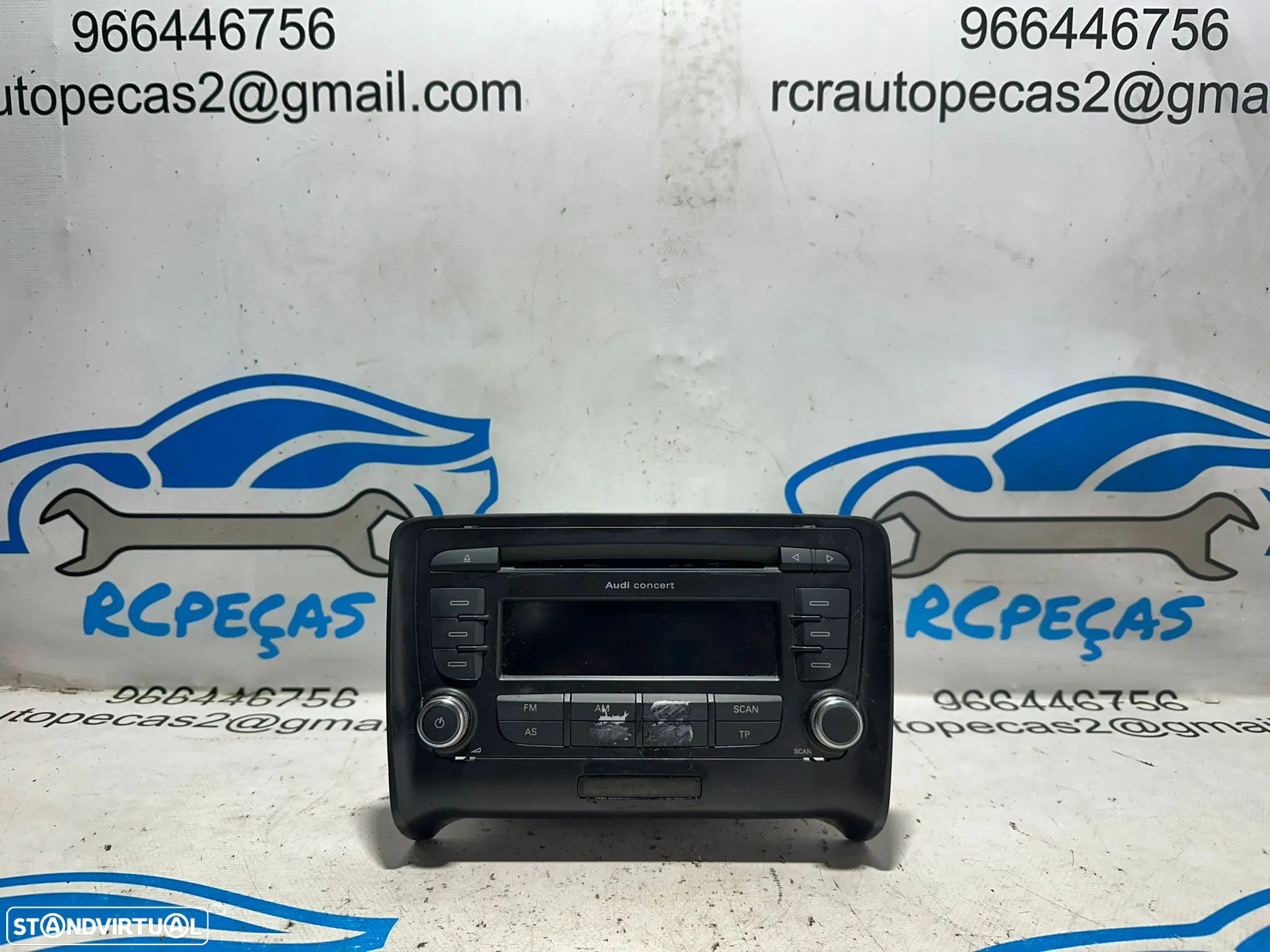 .Auto Radio CD Concert Original Audi TT 8J MK2 2006 - 2014 - 1