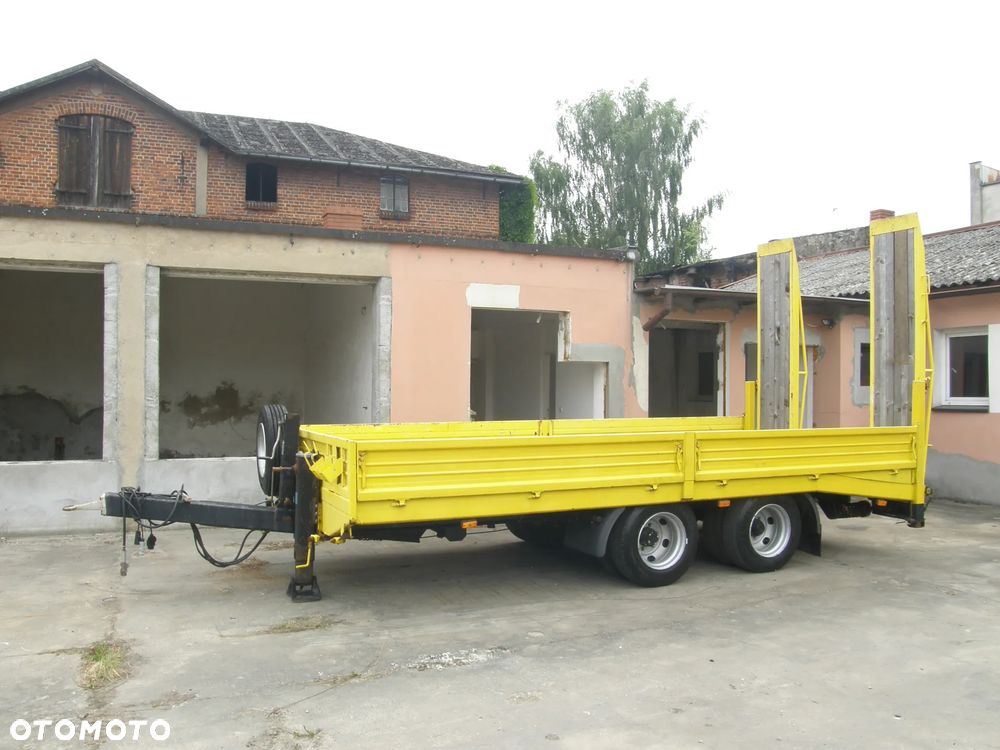 Blomenröhr 682/13800 2009rok przyczepa niskopodwoziowa z Niemiec - 4