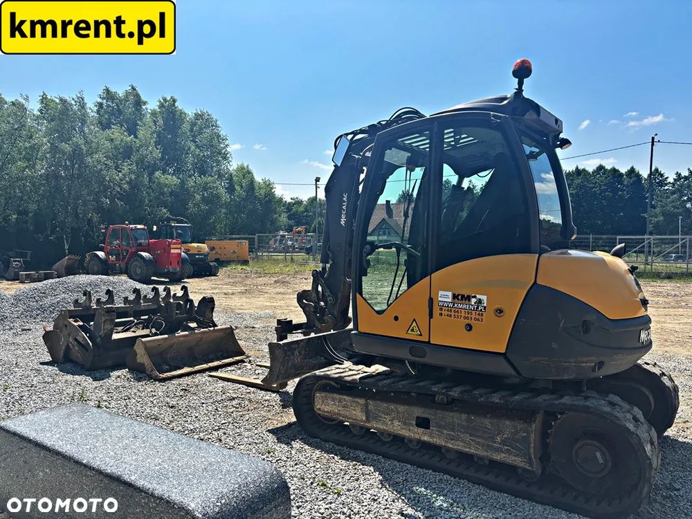 Mecalac 8 MCR MINI-KOPARKA 2019R | MECALAC 6 MCR, JCB 8065 8080 8085 85 Z VOLVO ECR 88, CAT 308, 307 , BOBCAT 80 KOMATSU PC 88 - 13