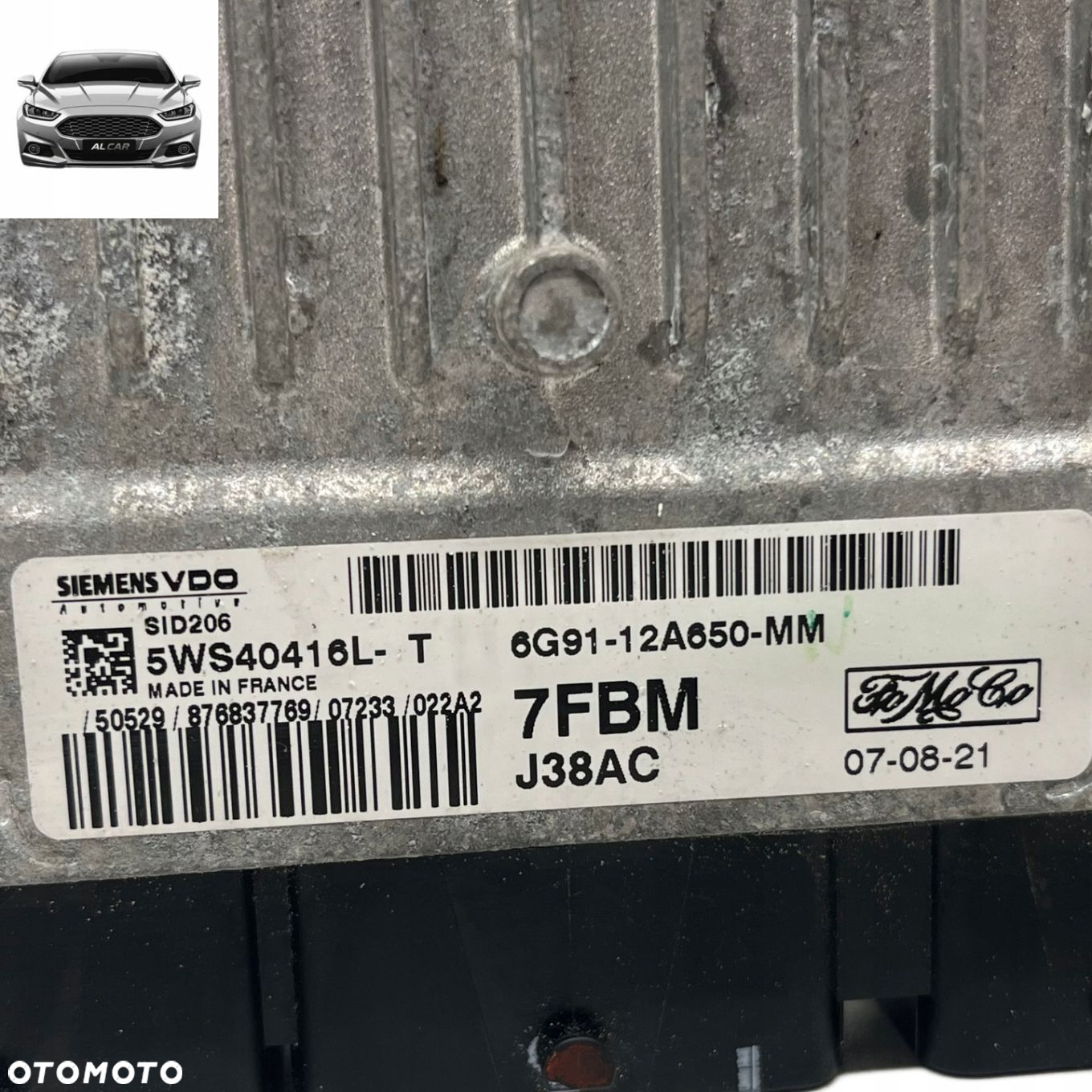 STEROWNIK SILNIKA 2.0 TDCI EURO 4 MONDEO MK4, S-MAX MK1 6G91-12A650-MM - 2
